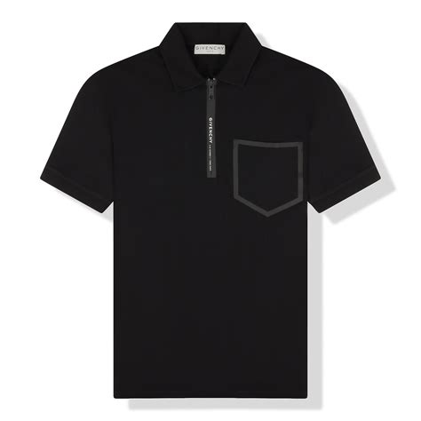 givenchy zip up polo